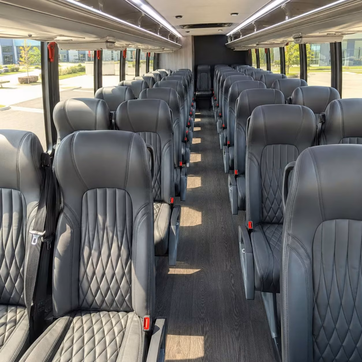 25 passenger minibus inside