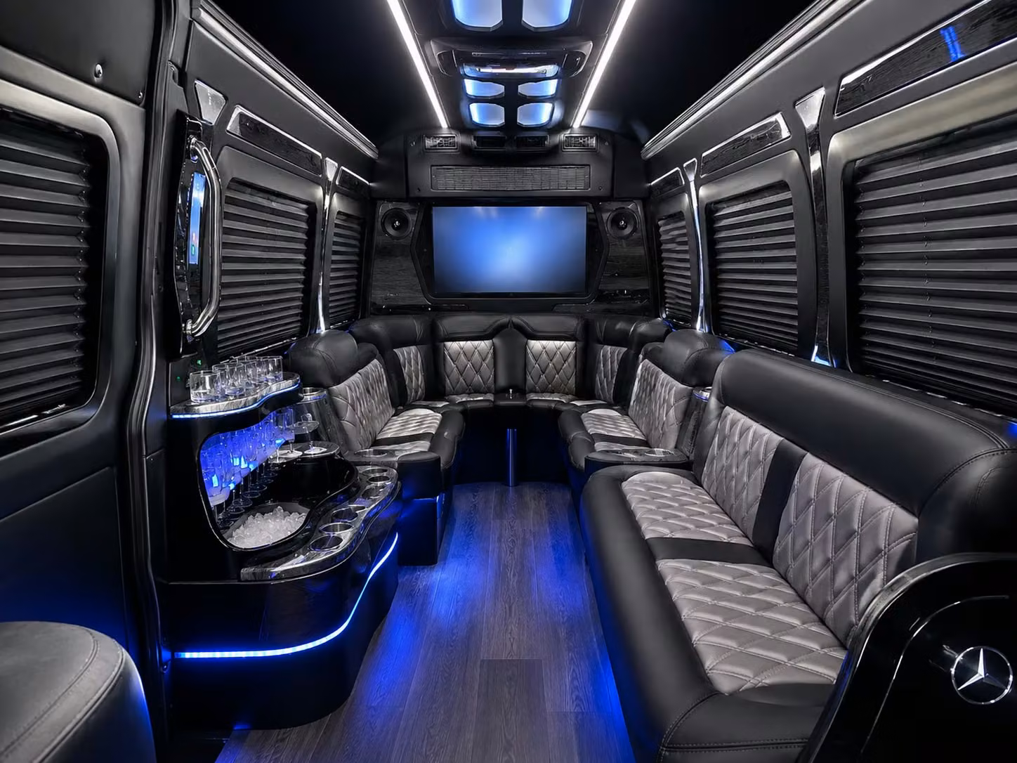 bus rental options for clearwater trips