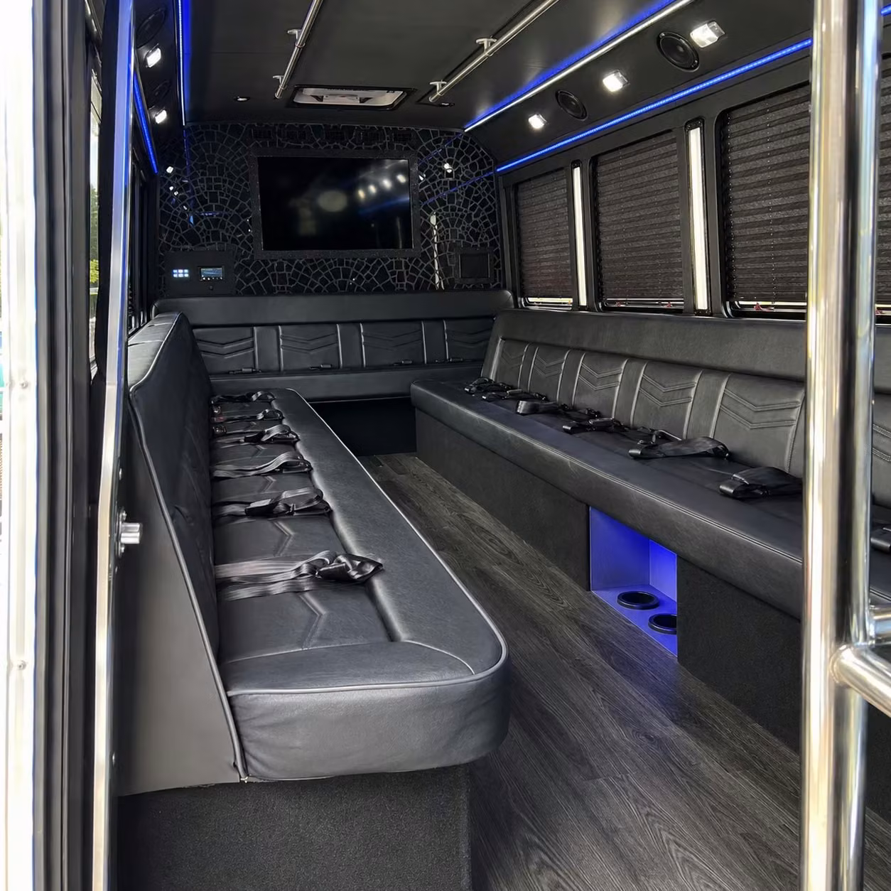 party buses for clearwater prom night ride in style from the first pickup to the last drop off