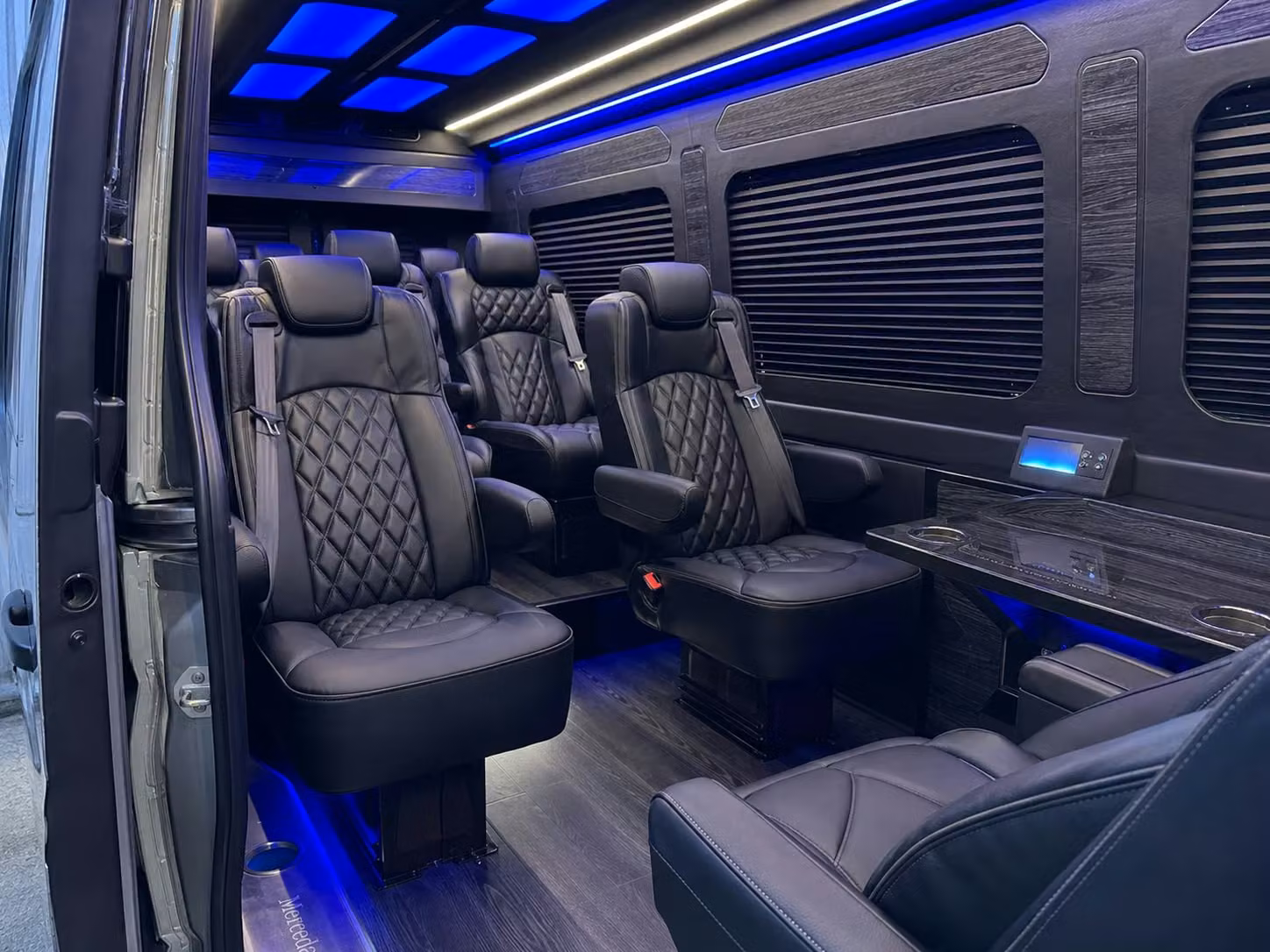sprinter van transportation for groups and events across clearwater